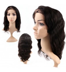 Free Shipping Free Part Unprocessed Virgin Hair Body Wave Full Lace Wig